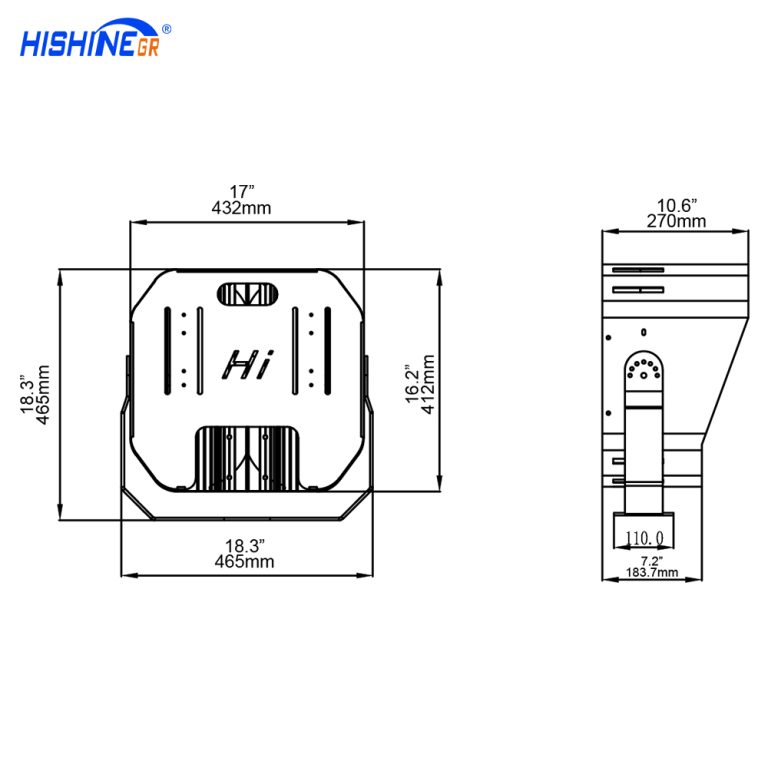 500W LED Stadium Light-Cost-effective Stadium Lighting US189-UL D